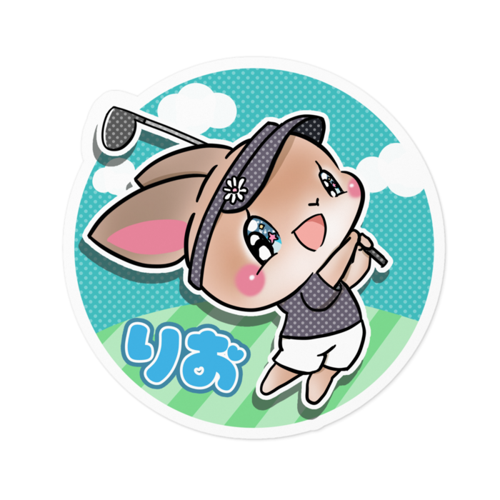 ステッカー - 100 x 100 (mm)