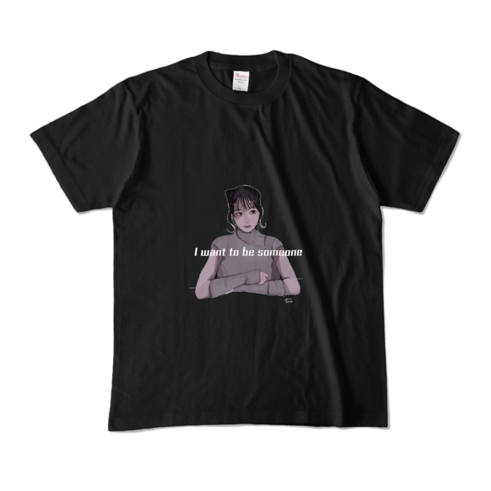 カラーTシャツ - M - ブラック (濃色)