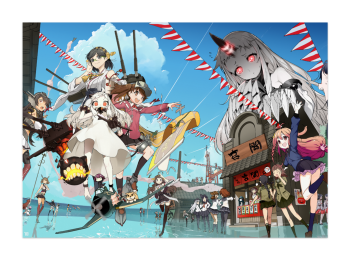 ③鎮守府近海海域異常ナシ! B3ポスター