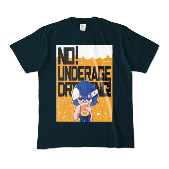 カラーTシャツ - M - ネイビー (濃色)