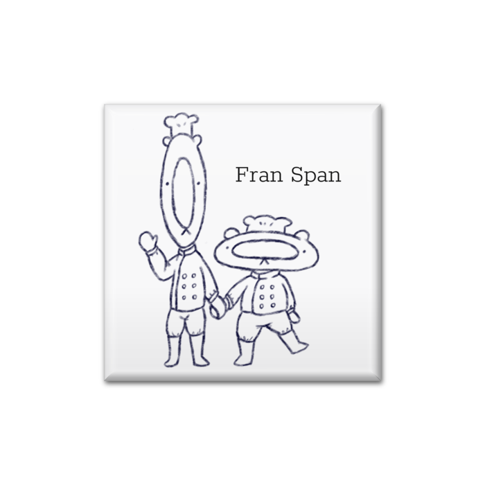 缶バッジ - 四角形40mm