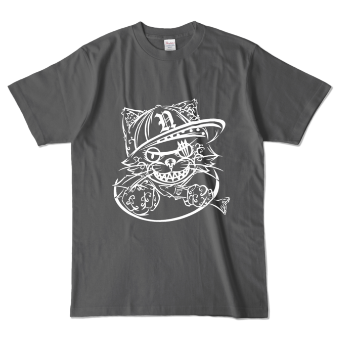 カラーTシャツ - L - チャコール (濃色)