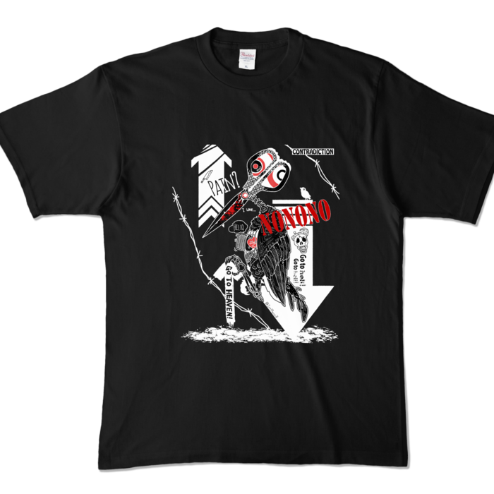 カラーTシャツ - XL - ブラック (濃色)