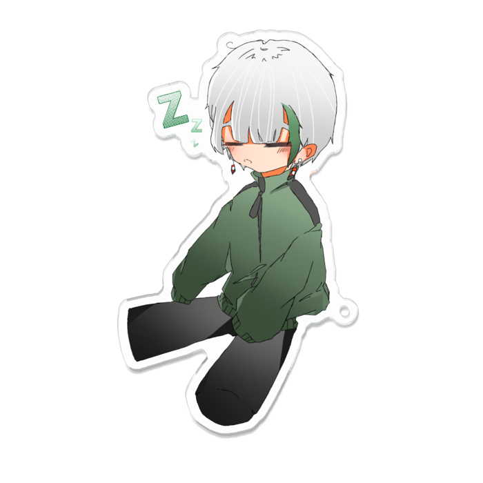 アクリルキーホルダー - 100 x 100 (mm)