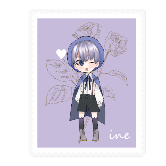 ステッカー - 100 x 100 (mm)