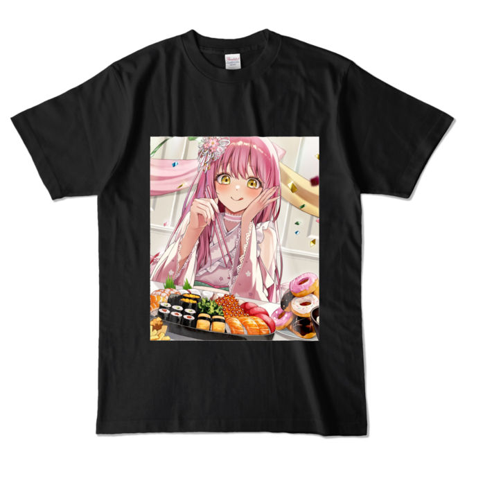 カラーTシャツ - L - ブラック (濃色)