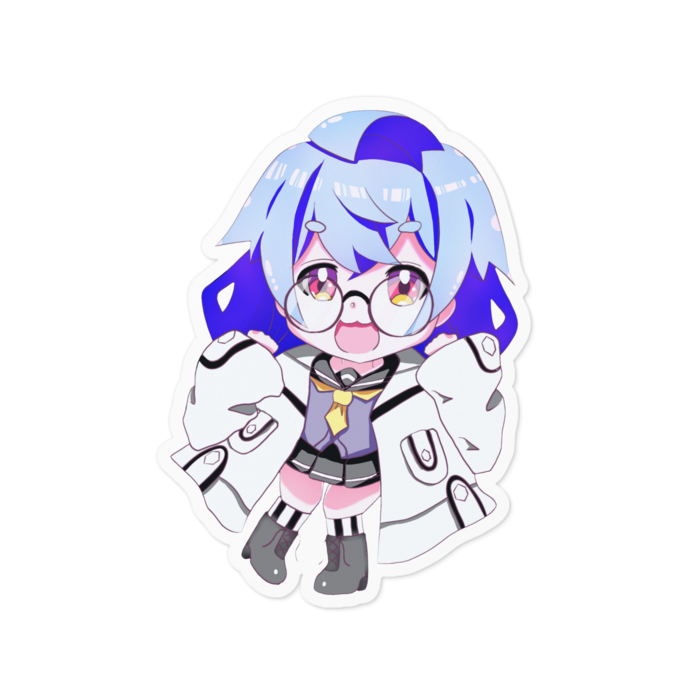 ステッカー - 100 x 100 (mm)