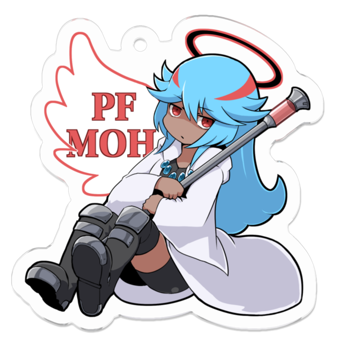 アクリルキーホルダー（コーティング） - 50 x 50 (mm)