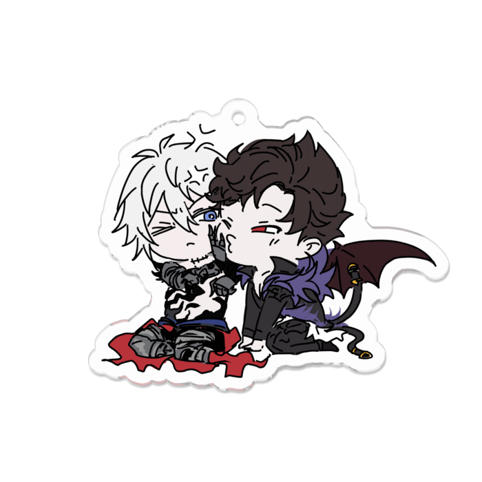 アクリルキーホルダー - 70 × 70 (mm)