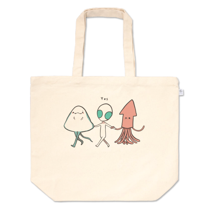 トートバッグ - L - プリント面積中