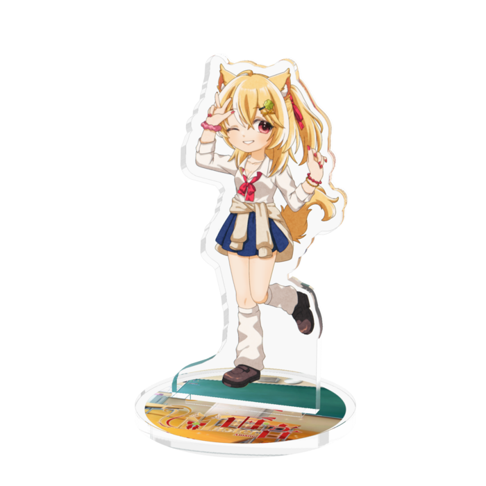 猫神(ギャル) - 70x70mm