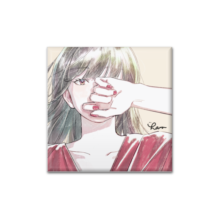 缶バッジ - 四角形40mm