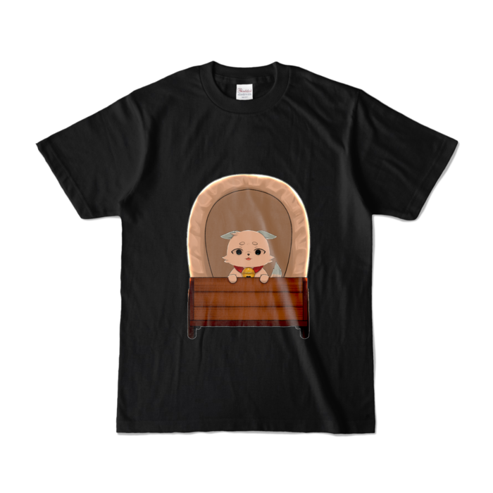 カラーTシャツ - S - ブラック (濃色)(1)