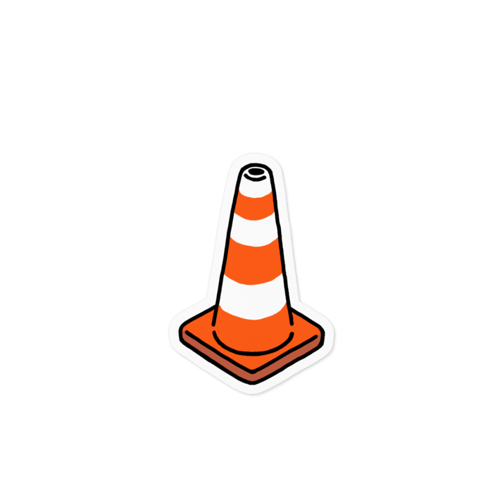 ステッカー - 100 x 100 (mm)