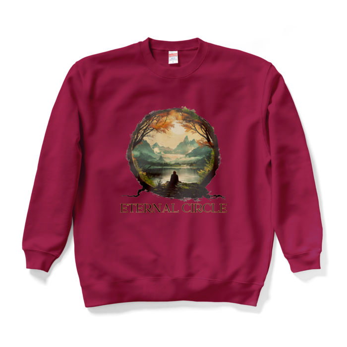 スウェット - XL - バーガンディ