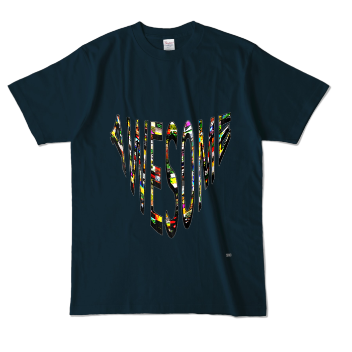 カラーTシャツ - L - ネイビー (濃色)