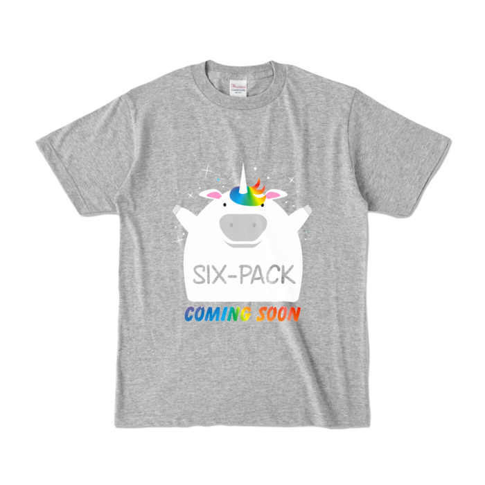 カラーTシャツ - S - 杢グレー (濃色)