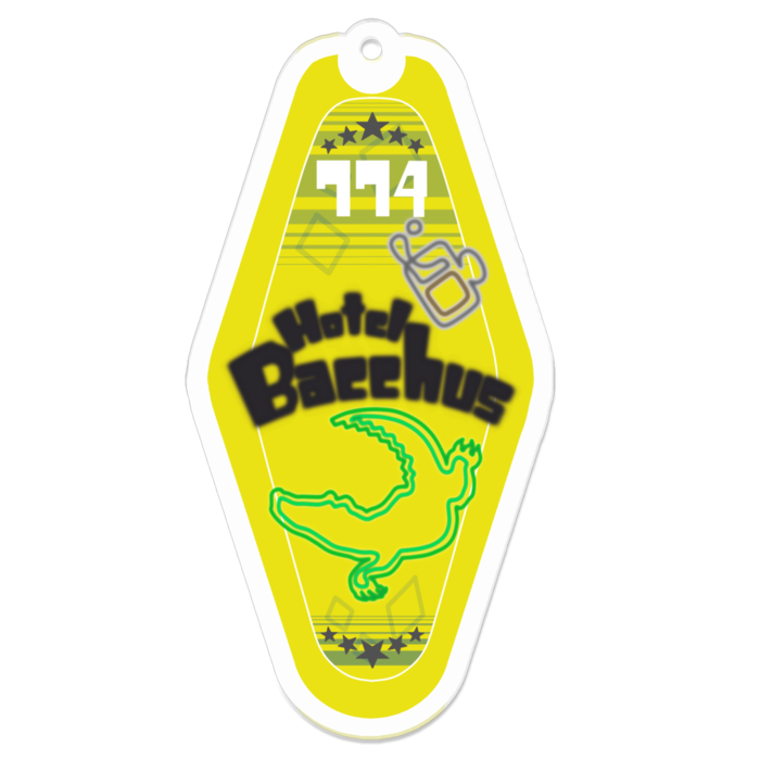 アクリルキーホルダー - 70 x 70 (mm)