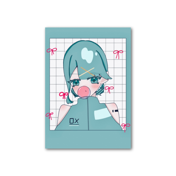 フォト風カード - 縦 - 片面