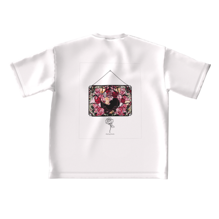 ビッグシルエットTシャツ - L - 背面