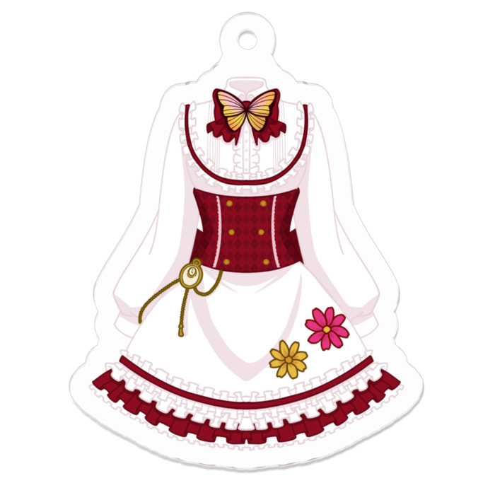 アクリルキーホルダー - 50 x 50 (mm)