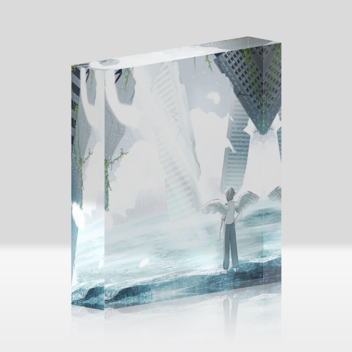 アクリルブロック - 100x100mm