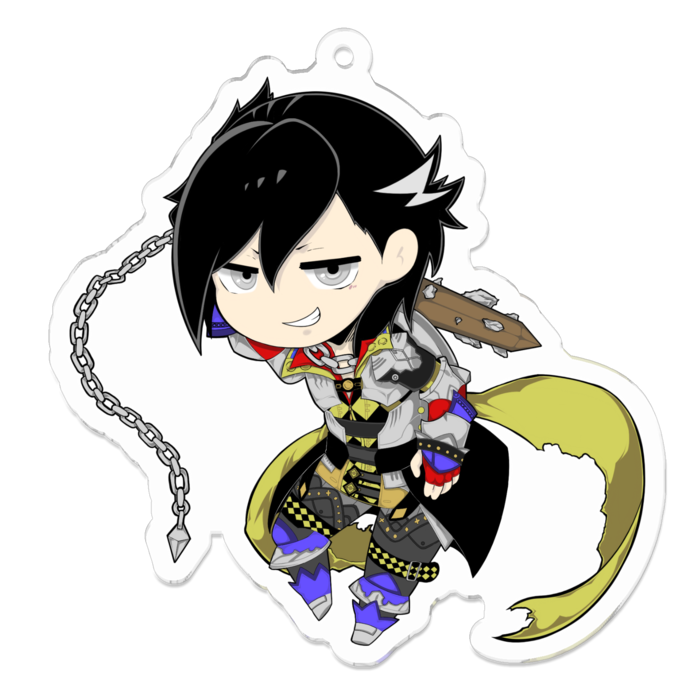 アクリルキーホルダー - 70 x 70 (mm)