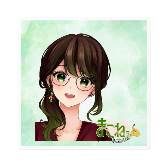 ステッカー - 100 x 100 (mm)