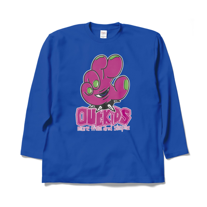 ロングスリーブTシャツ - XL - ロイヤルブルー