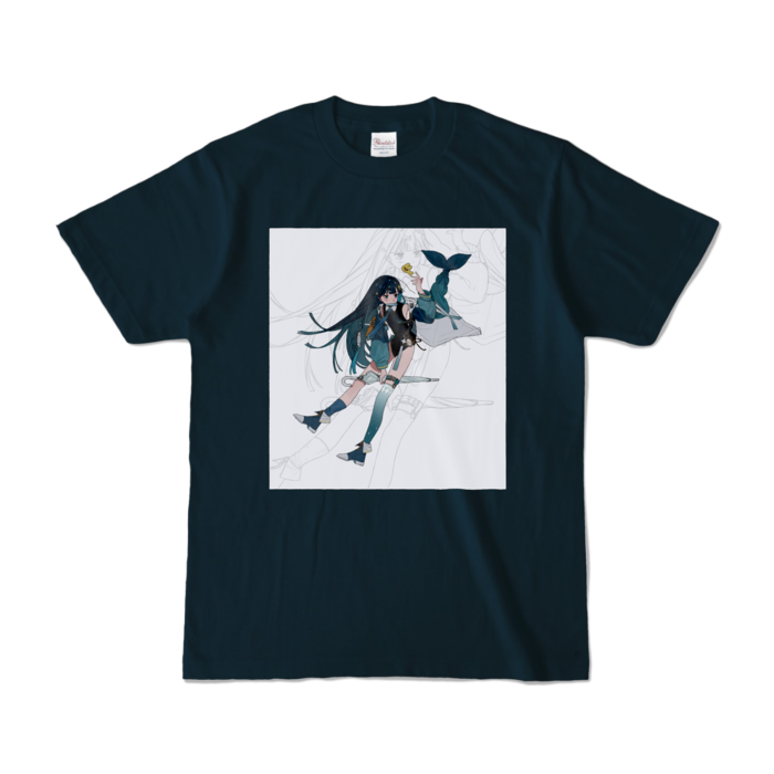 カラーTシャツ - S - ネイビー (濃色)