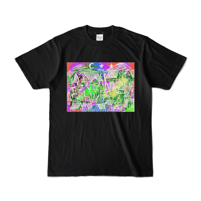 カラーTシャツ - S - ブラック (濃色)