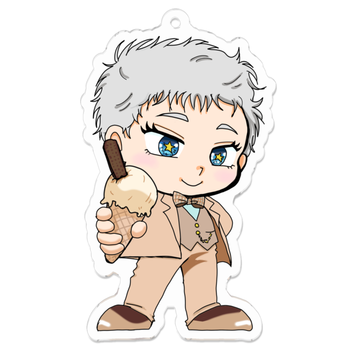 アクリルキーホルダー - 70 x 70 (mm)