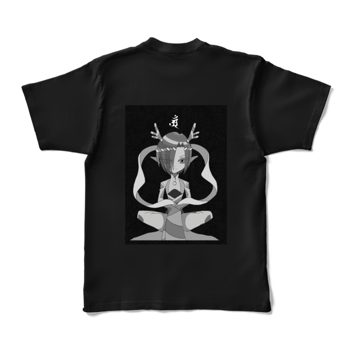 カラーTシャツ - XL - ブラック (濃色)