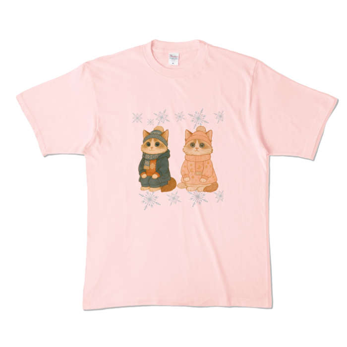 カラーTシャツ - XL - ライトピンク (淡色)