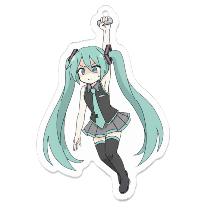 アクリルキーホルダー - 70 x 70 (mm)