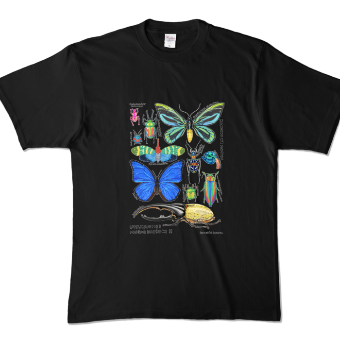 カラーTシャツ - XL - ブラック (濃色)