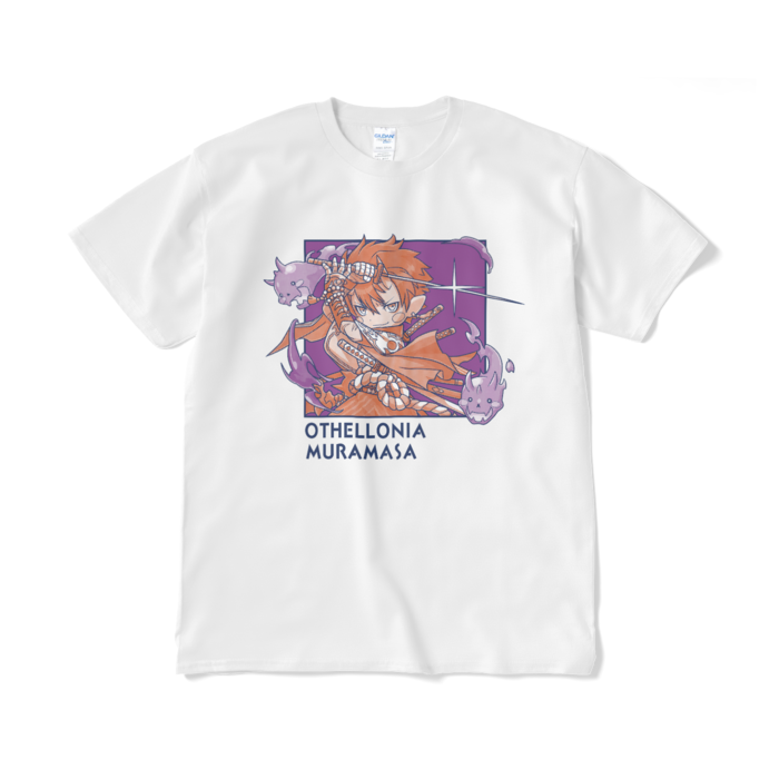 ちびキャラ「村正」 デザインTシャツ（XL/ホワイト）