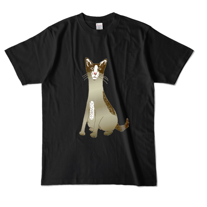 カラーTシャツ - L - ブラック (濃色)