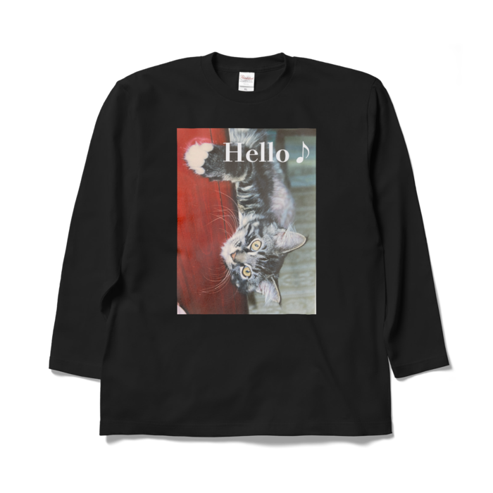 ロングスリーブTシャツ - XL - ブラック