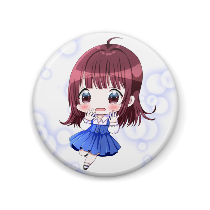 【57mm】缶バッジ ver.3 [ 泣き顔 ]