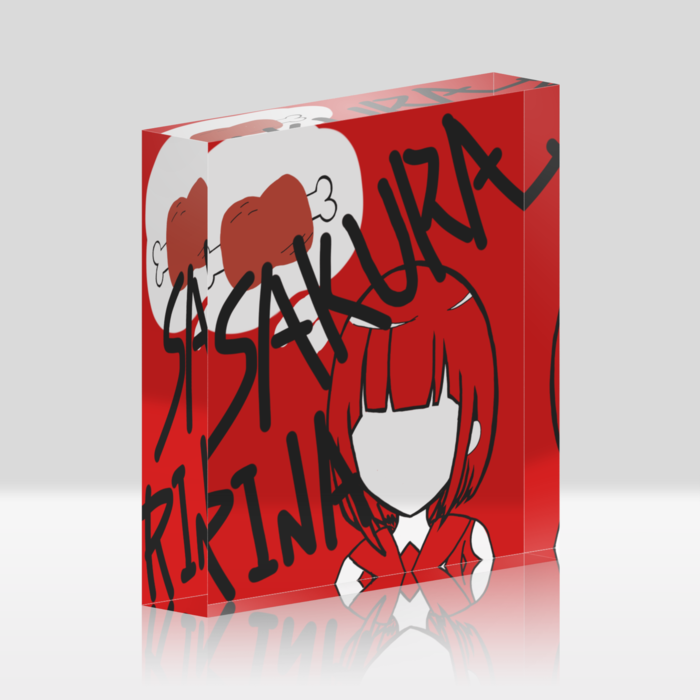 アクリルブロック - 100x100mm