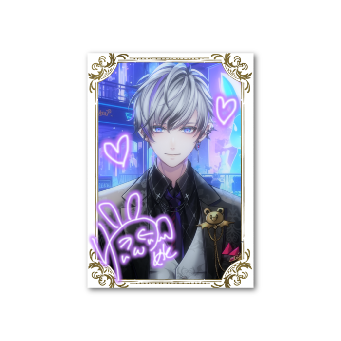 フォト風カード - 縦 - 片面