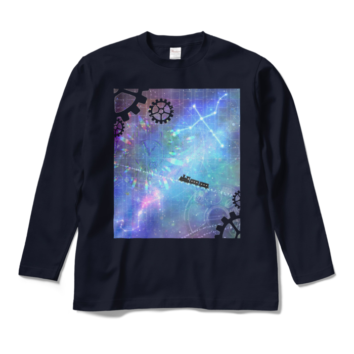 ロングスリーブTシャツ - M - ネイビー