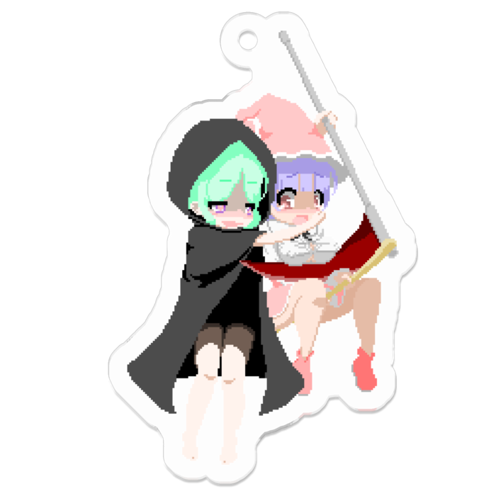 アクリルキーホルダー - 50 x 50 (mm)