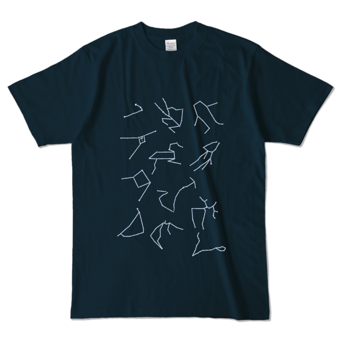 カラーTシャツ - L - ネイビー (濃色)