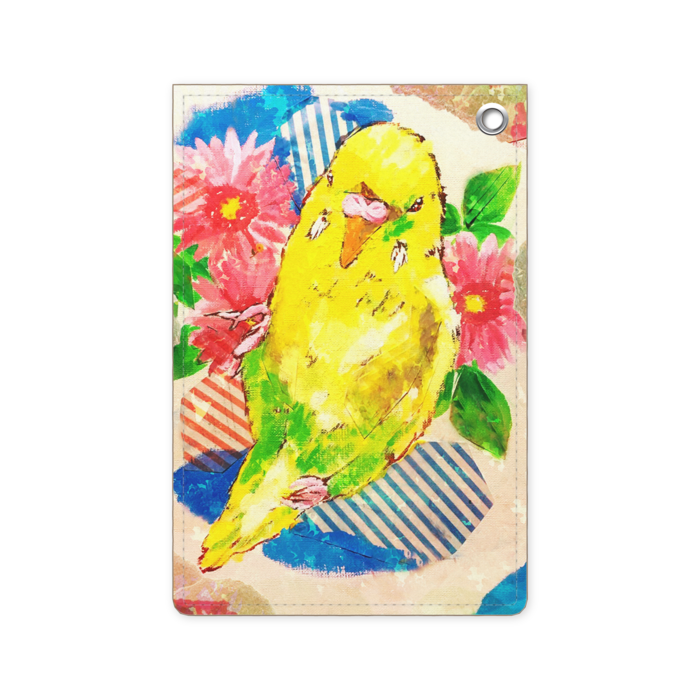 インコ パスケース イエロー Palette Booth
