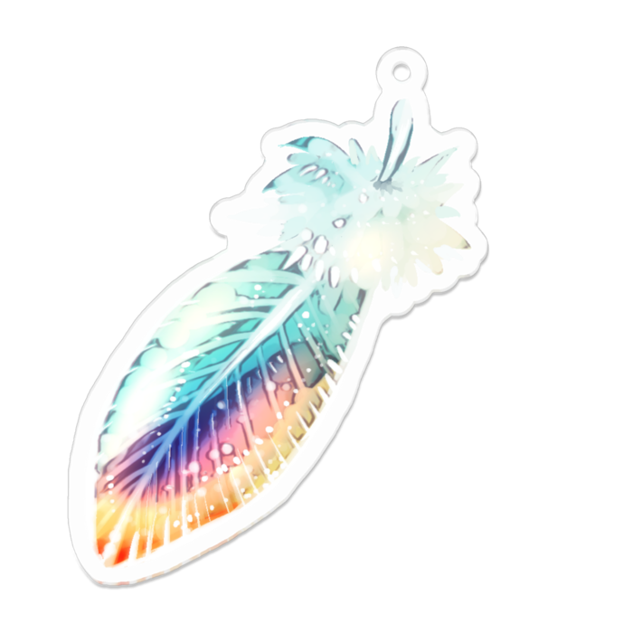 アクリルキーホルダー - 70 x 70 (mm)