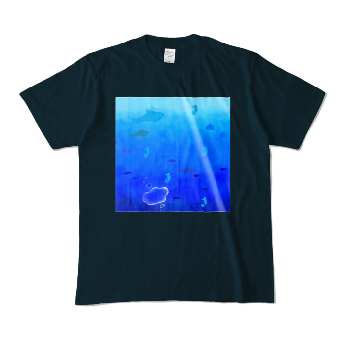 カラーTシャツ - M - ネイビー (濃色)