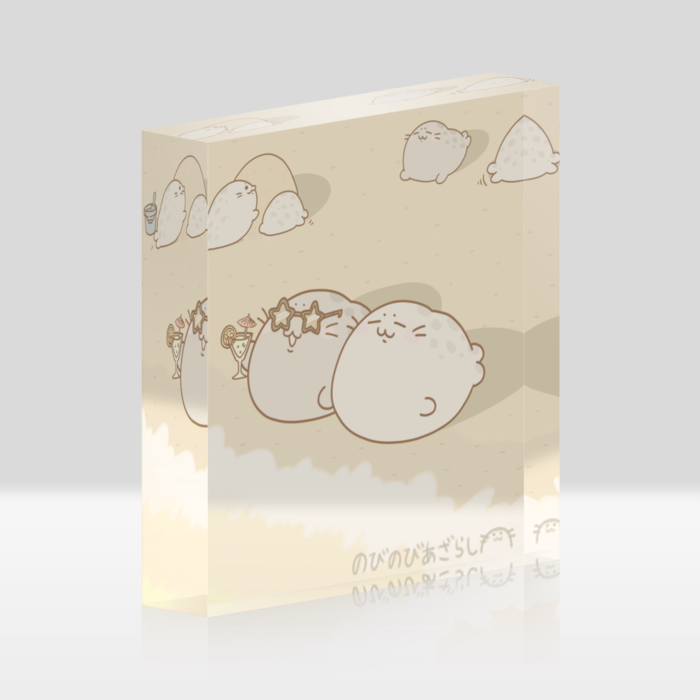 アクリルブロック - 100x100mm