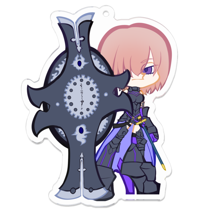 アクリルキーホルダー - 70 x 70 (mm)